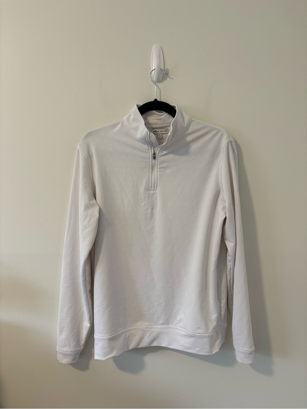 Peter Millar Perth Performance Skull & Crossbones Quarter Zip Size Small